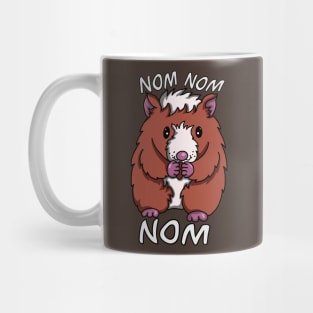 Cute Hamster Nom Nom Nom Mug